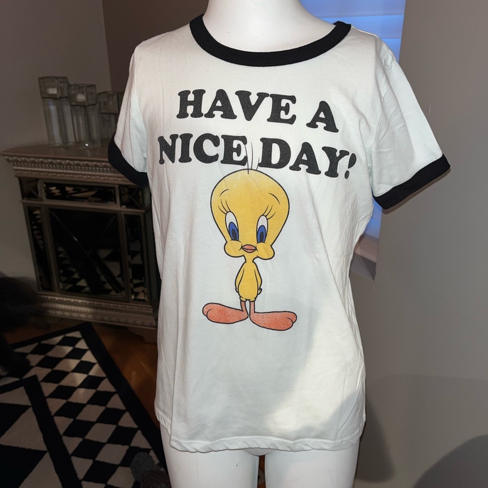 Three adorable shirts from forever 21. Girls size 13/14.  All in good condition. - Picture 8 of 16